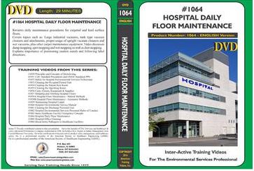 American Training Videos Hospital Series 1064 Hospital Daily Floor Maintenance
